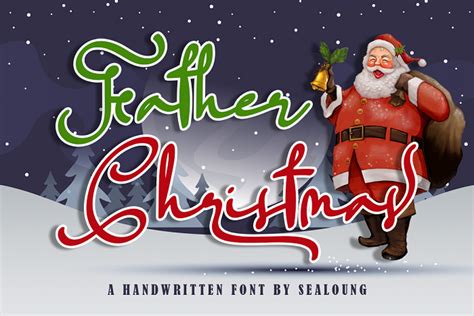 Father Christmas Font Sealoung Fontspace