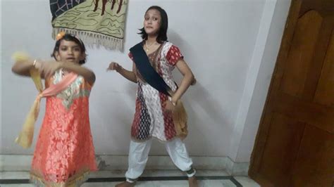 Chham Chham Song Dance By Shrujana And Shrinika Dance With My Cute 5