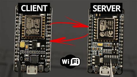 Roger F Dupuis Esp8266 Client Server Wi Fi Communication Between Two