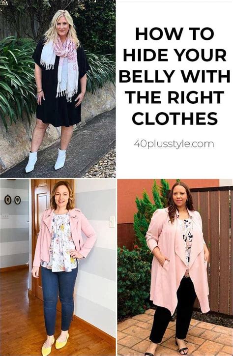 You walk around the entire mall without actually buying a single dress? How to hide your belly with fabulous clothes - hide that ...