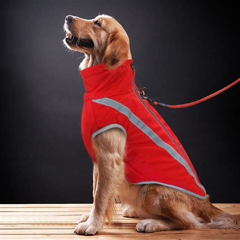 Buy 2018 Dog Clothes Big Dogs Coat Jacket Winter Waterproof Pets Dog