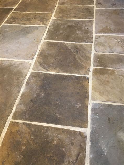 All of our stone roofing slate is available for national delivery. Yorkshire stone floor | Stone flooring, Flooring, Cottage kitchen