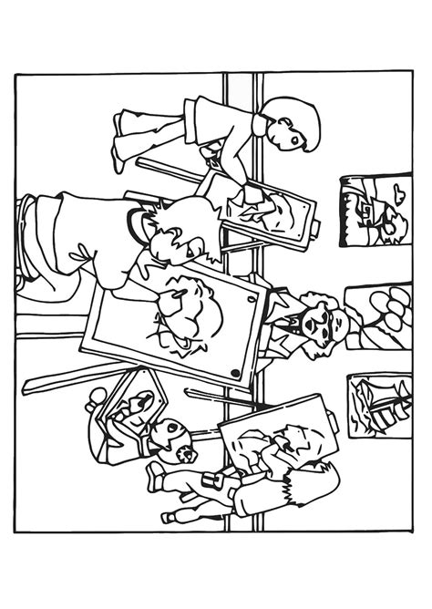 Art & Craft Coloring Pages | Birthday Printable