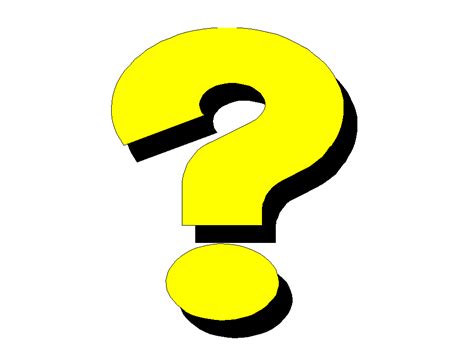 Clip Art Image Of Question Mark