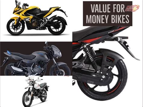 Whatever your requirements, our bike insurance comparison tool can help you find a deal that suits you. Top 5 Value for Money Bikes in India » MotorOctane