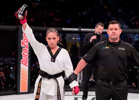 Master Valerie Loureda Comes Out On Top In Bellator 222 Tae Kwon Do