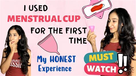 I Tried Menstrual Cup For The First Time Ugh My Honest Experience 😣😓 Youtube