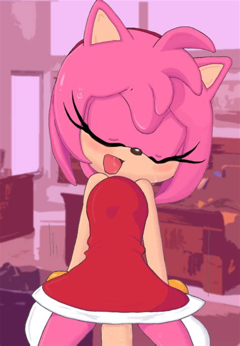 Rule 34 Amy Rose Anthro Closed Eyes Clothed Sex Clothes Female Fur