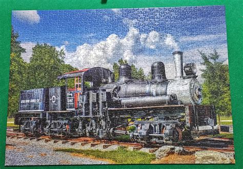 Vintage Steam Engine 2147 Depot Street Puzzles 1000 Pcs R