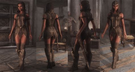 The Elder Scrolls Skyrim Unp Tiwa44 Clothing Female Sexy Skimpy Standing Tagme Modbooru