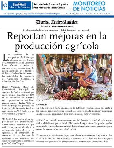 Reportan Mejoras En La Produccion Agricola By Monitoreo De