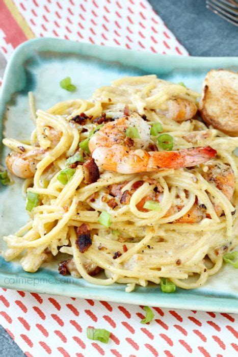Shrimp Spaghetti Carbonara Wine Pairing Call Me Pmc