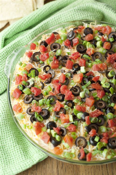 Fiesta 7 Layer Dip Wishes And Dishes