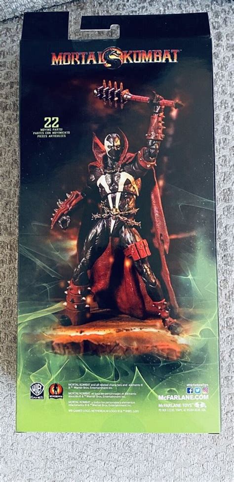 Mortal Kombat Spawn Figure Signature Edition Signed By