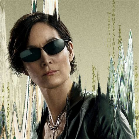 Trinity Played By Carrie Anne Moss Wearing Trinity Sunglasses Bespoke For The Matrix