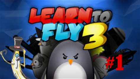 Learn To Fly 3 1 Space Penguins Youtube