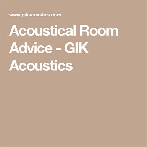 Acoustical Room Advice Gik Acoustics Form Design Acoustic Panels