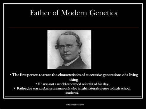 Gregor Mendel Presentation Genetics