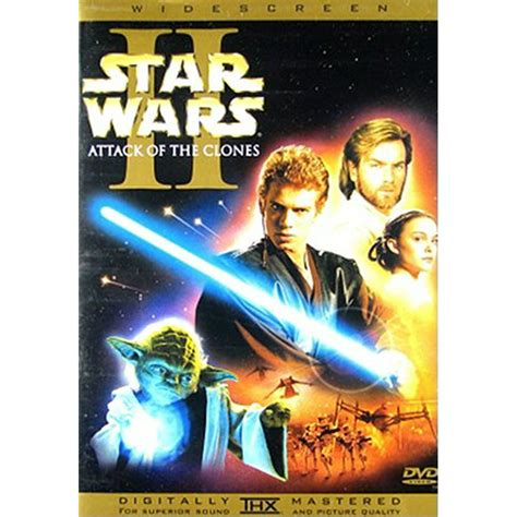 Star Wars Episode Ii Attack Of The Clones Widescreen Dvd Walmart