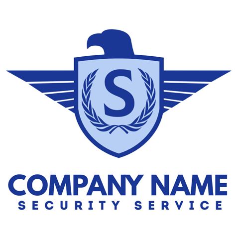 Security Service Logo Design Template Postermywall