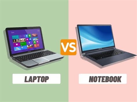Difference Between Laptop And Notebook Ra Electronics