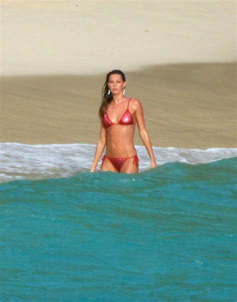 Gisele Bundchens Most Sultry Swimsuit Photos Over The Years