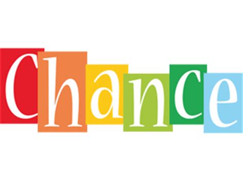 Chance Logo | Name Logo Generator - Smoothie, Summer, Birthday, Kiddo ...