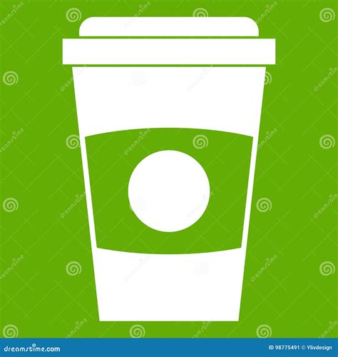 Paper Coffee Cup With Thumbs Up Cartoon Vector