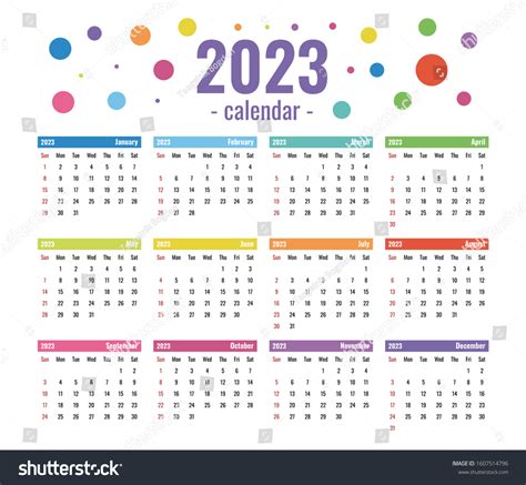 2023 Calendar Holidays