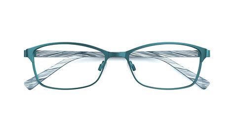 Specsavers Women S Glasses Dill Blue Geometric Metal Stainless Steel Frame £89 Specsavers Uk