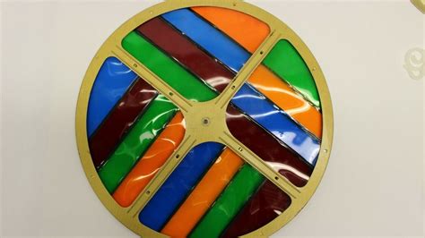Vintage Spartus Rotating Color Wheel For Aluminum Christmas Tree