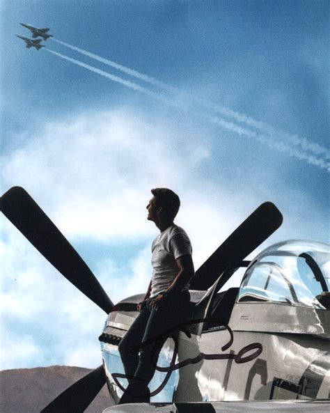 Tom Cruise Top Gun Maverick Signed Autograph 8x10 Photo Acoa Outlaw