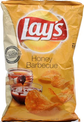 Lays Honey Barbecue Potato Chips 10 Oz Ralphs