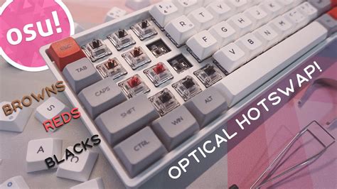 Osu Hotswap Keyboard With Different Switches Epomaker Gk73