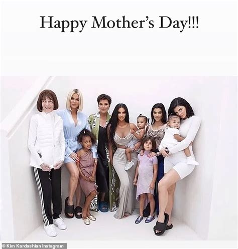 Kim Kardashian Celebrates The Moms In Her Life With Sweet Mothers Day