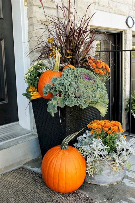 88 Amazing Fall Container Gardening Ideas 40