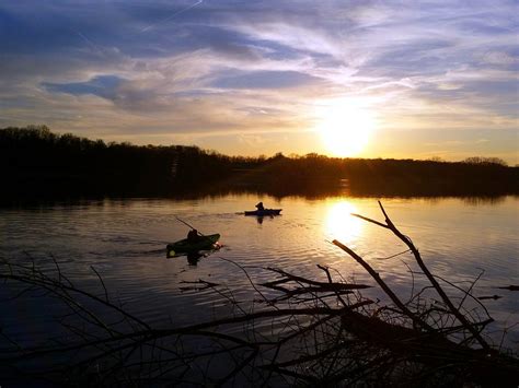 First Light Kayaks Photograph By Michael L Kimble