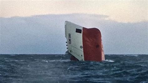 ship ‘cemfjord sinks as search for crew continues au — australia s leading news site