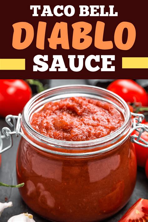 Taco Bell Diablo Sauce Recipe Hot Sauce Recipes Diablo Sauce Homemade Recipes