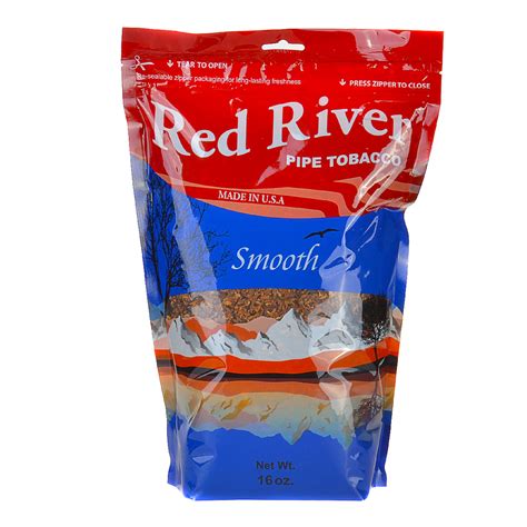 Red River Smooth Pipe Tobacco 16 Oz Bag Tobacco Stock