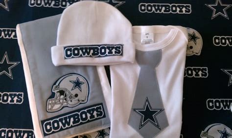Items Similar To Dallas Cowboys Tie Onesie Or Shirt Available 0 3