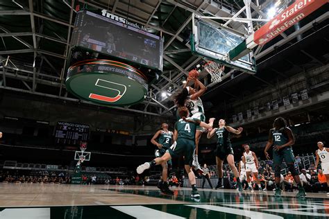 2018 Miami Hurricanes Women S Basketball Vs Michigan State Jc Ridley Archive