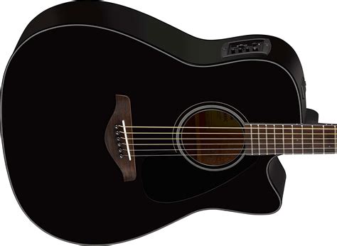 Fgx800c Bl Black Folk Guitar Yamaha