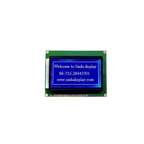 128x64 Graphic Lcd Module Sinda Display Technology Coltd