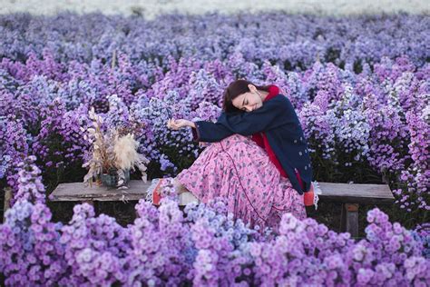 Blue is my favorite color though, so i tend to… ฮอตทะลุโซเชียล! สวนดอกไม้ที่คนดังฮิตไปถ่ายรูป 'I love ...