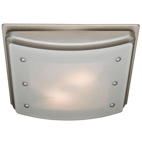 Hunter Ellipse Decorative 100 Cfm Ceiling Bathroom Exhaust Fan With Light And Night Light 90064