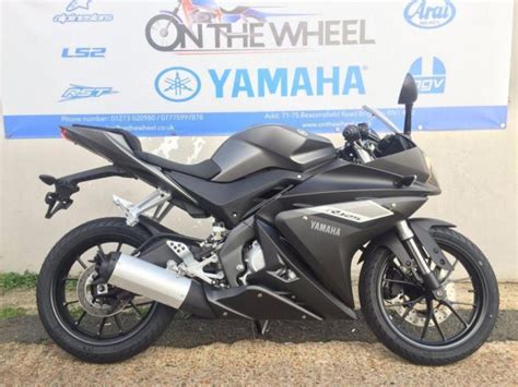 2016 Yamaha Yzf R125 Abs Tech Black Brand New On The Road In