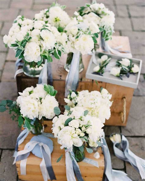 64 White Wedding Bouquets Martha Stewart Weddings