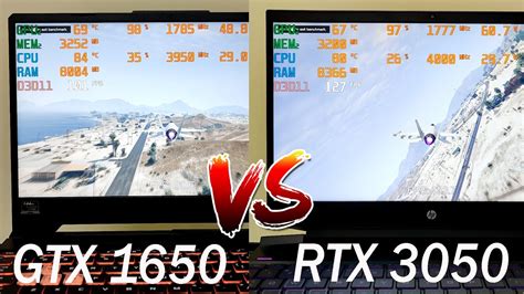 Gtx 1650 Vs Rtx 3050 5 Games Side By Side Comparison Help Me To
