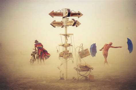 Surreal Dream Like Photos Of Burning Man Capture The Carefree Essence